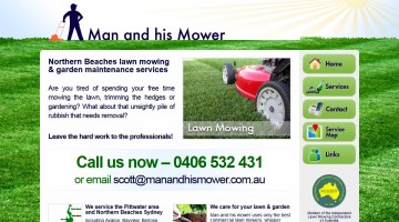 Man and his Mower