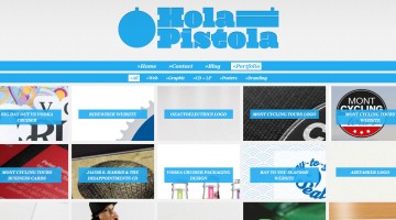 Hola Pistola Graphic Design